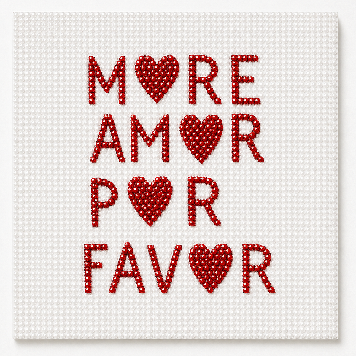 More amor por favor