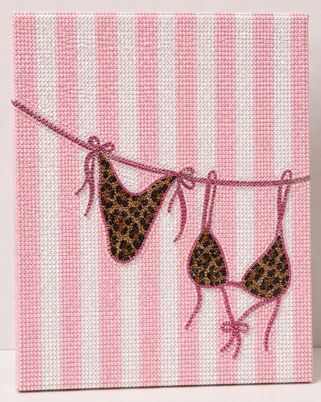 Leopard swim
