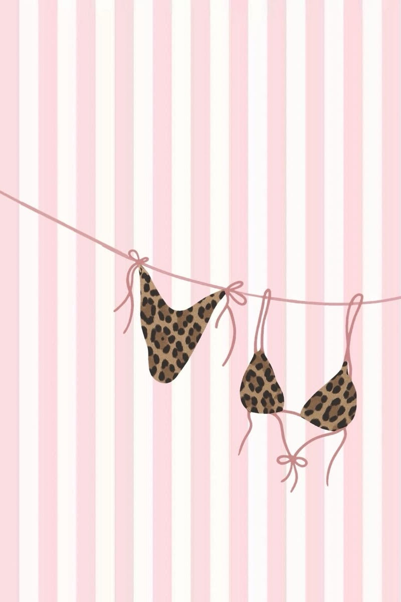 Leopard swim