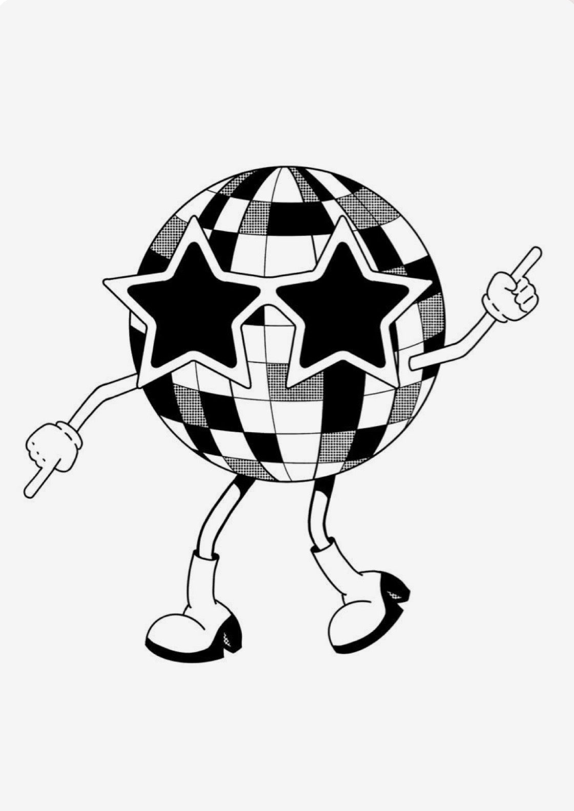 Dancing disco ball